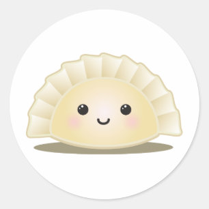 かわいい韓国語Mandu ラウンドシール