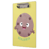 かわいい頭が切れるチョコレートチップクッキー漫画 クリップボード (左)