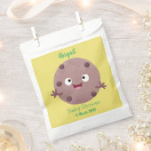 かわいい頭が切れるチョコレートチップクッキー漫画 フェイバーバッグ (クリップ留めされた状態)