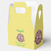 かわいい頭が切れるチョコレートチップクッキー漫画 フェイバーボックス (オープン)