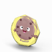 かわいい頭が切れるチョコレートチップクッキー漫画 フォトブロック (右)