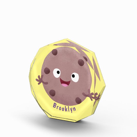 かわいい頭が切れるチョコレートチップクッキー漫画 フォトブロック (右)