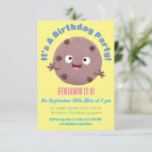 かわいい頭が切れるチョコレートチップクッキー漫画 招待状 (スタンド正面)