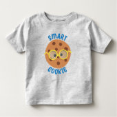 かわいい頭が切れるCookie トドラーTシャツ (正面)