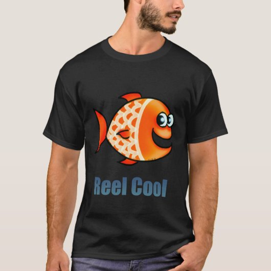 かわいい顔の海洋魚 Tシャツ (正面)