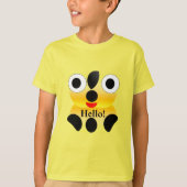 かわいい顔ハローキッドTシャツ Tシャツ (正面)