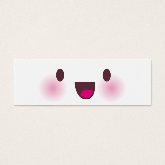 かわいい顔ブックマーク (正面)