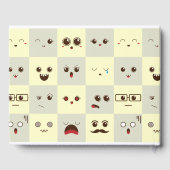 かわいい顔 ゲストブック (裏面)