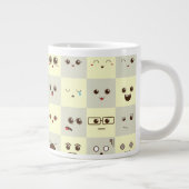 かわいい顔 ジャンボコーヒーマグカップ (右)
