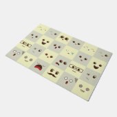 かわいい顔 ドアマット (アングル)