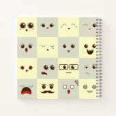かわいい顔 ノートブック (裏面)