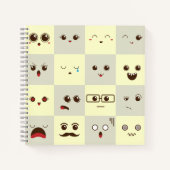 かわいい顔 ノートブック (正面)