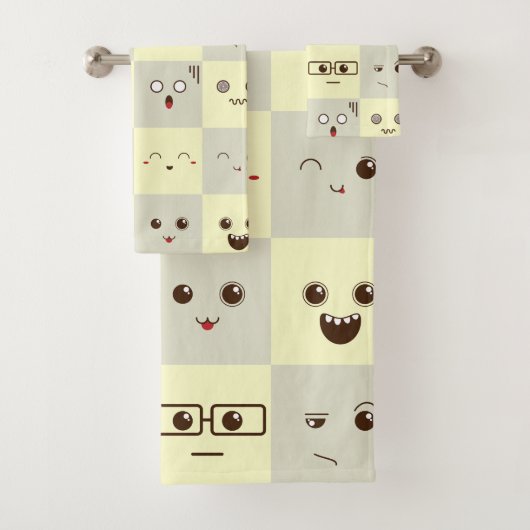 かわいい顔 バスタオルセット (インサイチュ)