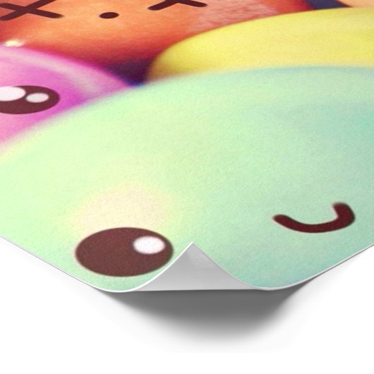 かわいい顔 ポスター (角)