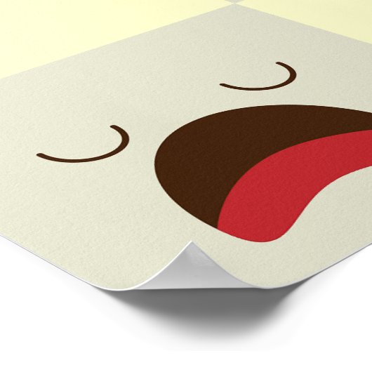 かわいい顔 ポスター (角)