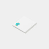 かわいい風変わりサードアイクリスタルボール ポストイット (アングル)