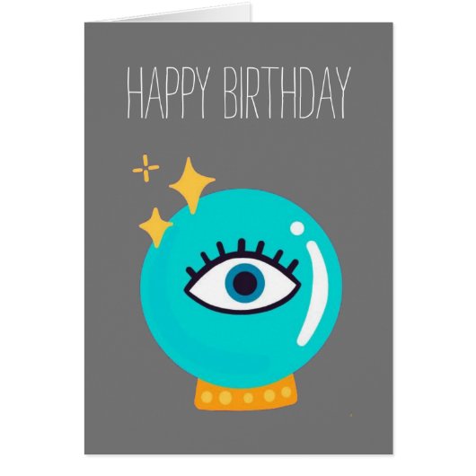 かわいい風変わり魔法水晶玉 (正面)