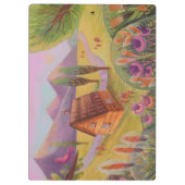 かわいい風景のクリップボード クリップボード (裏面)