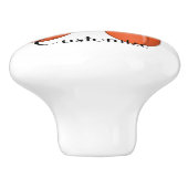 かわいい風船犬サンダーコーブ セラミックノブ (側面)