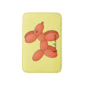 かわいい風船犬サンダーコーブ バスマット (正面縦)