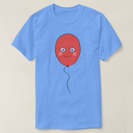 かわいい風船 Tシャツ (デザイン正面)