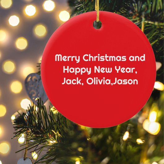 かわいい飛んでいるサンタin飛行機&そり,クリスマス セラミックオーナメント