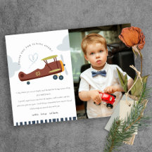 かわいい飛行機の雲ハート子供の写真誕生日