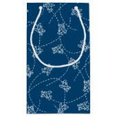 かわいい飛行機 スモールペーパーバッグ (裏面)