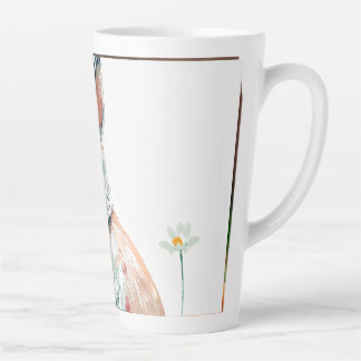 かわいい食べハムスターのニンジンデザインマグ カフェラテマグ