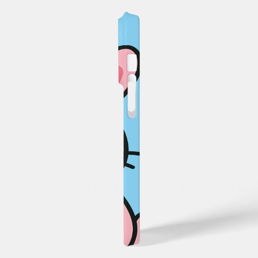 かわいい食べバニーのニンジン – かわいいウサギの電話C Case-Mate iPhoneケース (裏面 / 左)