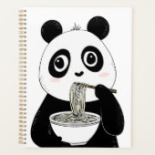 かわいい食べパンダうどん プランナー手帳 (正面)