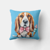 かわいい食べ物犬のアイスクリーム クッション (裏面)