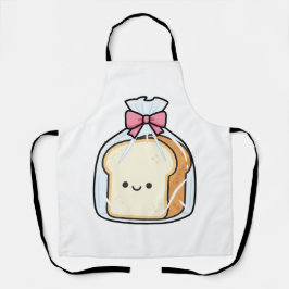 かわいい食パンのかわいいイラスト エプロン