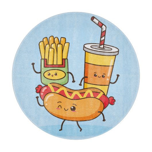 かわいい食品 カッティングボード (正面)