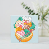 かわいい食品 シーズンカード (スタンド正面)