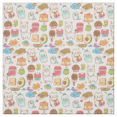 かわいい食品 ファブリック (見本)