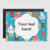 かわいい食糧キャラクターのclipart (正面/裏面)