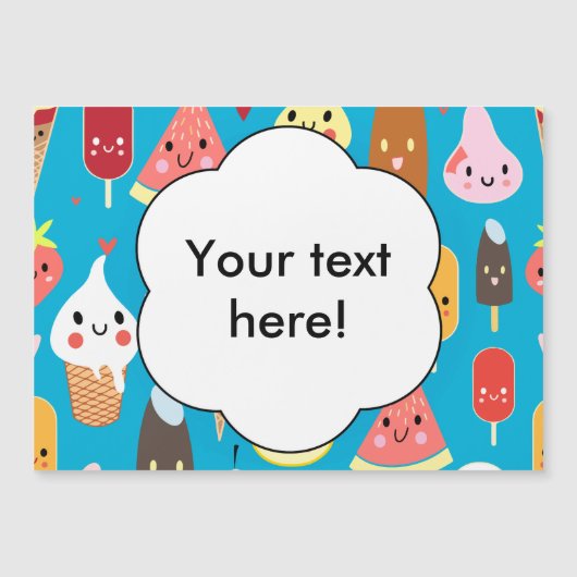 かわいい食糧キャラクターのclipart (正面)