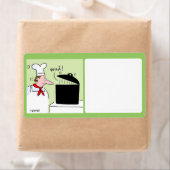 かわいい食糧貯蔵のラベル ラベル (インサイチュ)