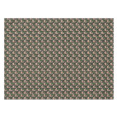 かわいい飾られたラマパターン テーブルクロス (正面(横))