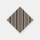 かわいい飾りウクライナパターンデザイン スタンダードカクテルナプキン (角)