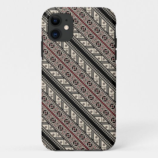 かわいい飾りウクライナパターンデザイン Case-Mate iPhoneケース (裏面)