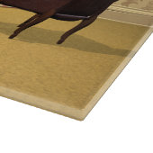 かわいい飾ネズミのクリスマスツリー カッティングボード (角)