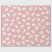 かわいい餃子のラッピング紙 ラッピングペーパー (フラット)