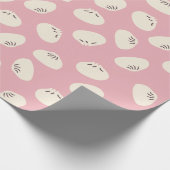 かわいい餃子のラッピング紙 ラッピングペーパー (角)