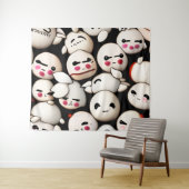 かわいい餃子 タペストリー (インサイチュ(横))