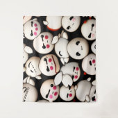 かわいい餃子 タペストリー (正面)