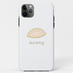 かわいい餃子iPhoneケース iPhone 11 Pro Maxケース