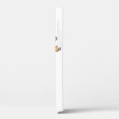 かわいい餅の桃の猫 Case-Mate iPhoneケース (裏面 / 左)