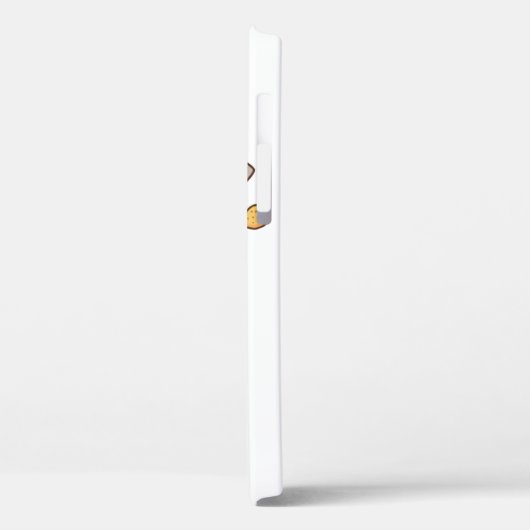 かわいい餅の桃の猫 Case-Mate iPhoneケース (裏面 / 左)